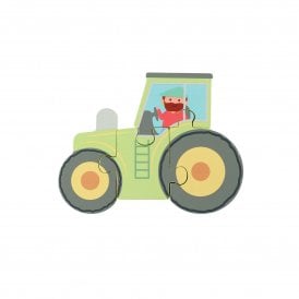 Farm Tractor Mini Puzzle