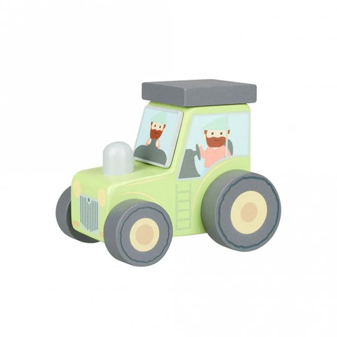 Orange Tree Toys Farm Tractor Wooden Toy