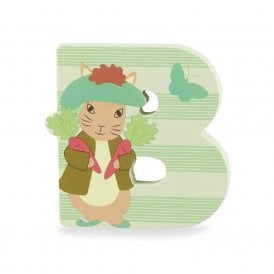 Peter Rabbit Wooden Letter - B