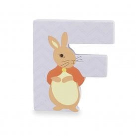 Peter Rabbit Wooden Letter - F