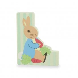 Peter Rabbit Wooden Letter - L