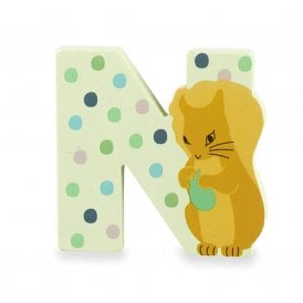 Peter Rabbit Wooden Letter - N