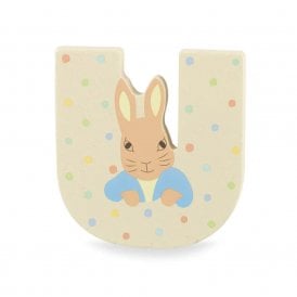 Peter Rabbit Wooden Letter - U