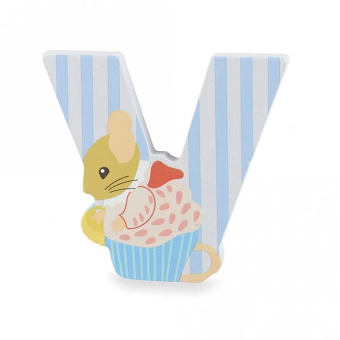 Orange Tree Toys Peter Rabbit Wooden Letter - V
