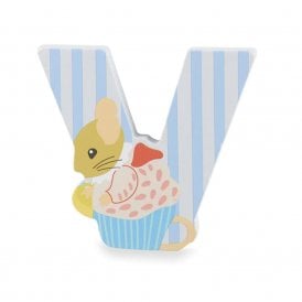 Peter Rabbit Wooden Letter - V