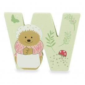 Peter Rabbit Wooden Letter - W