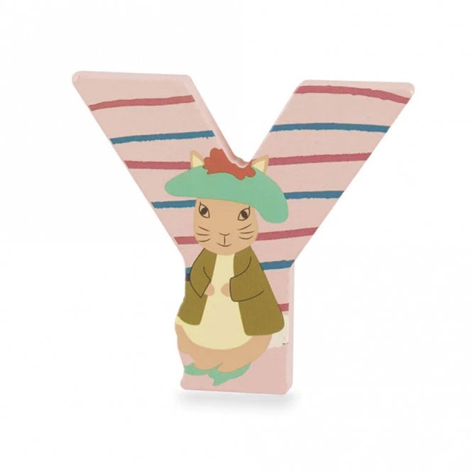 Orange Tree Toys Peter Rabbit Wooden Letter - Y