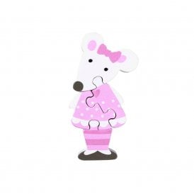 Pink Mouse Mini Puzzle