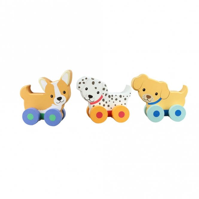 Orange Tree Toys Puppy Push Toy Set