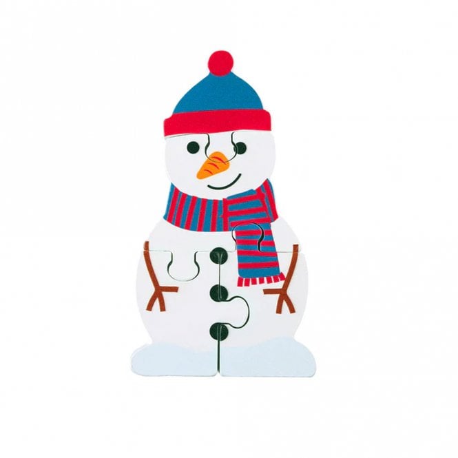 Orange Tree Toys Snowman Mini Puzzle