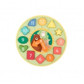 Woodland Shape Sorting Clock
