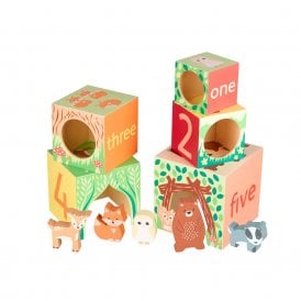 Woodland Stacking Cubes