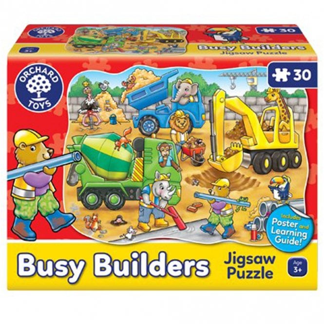 Orchard Toys Busy Builders Jigsaw Puzzle