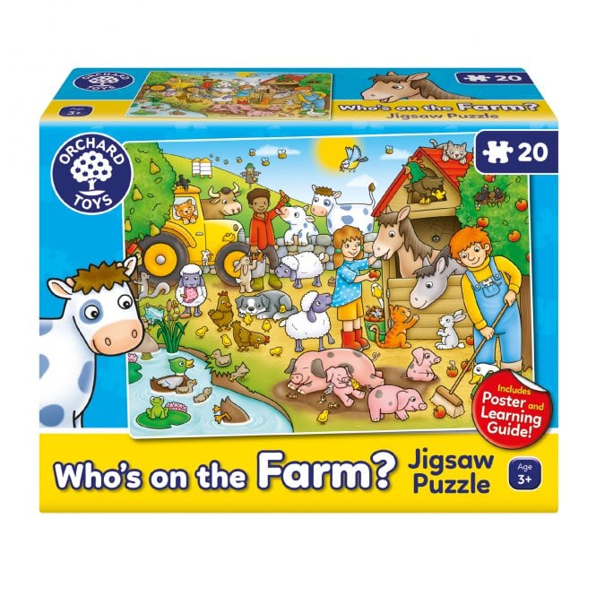 Orchard Toys Who's On The Farm Jigsaw Puzzle