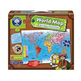 World Map Giant Jigsaw Puzzle & Poster