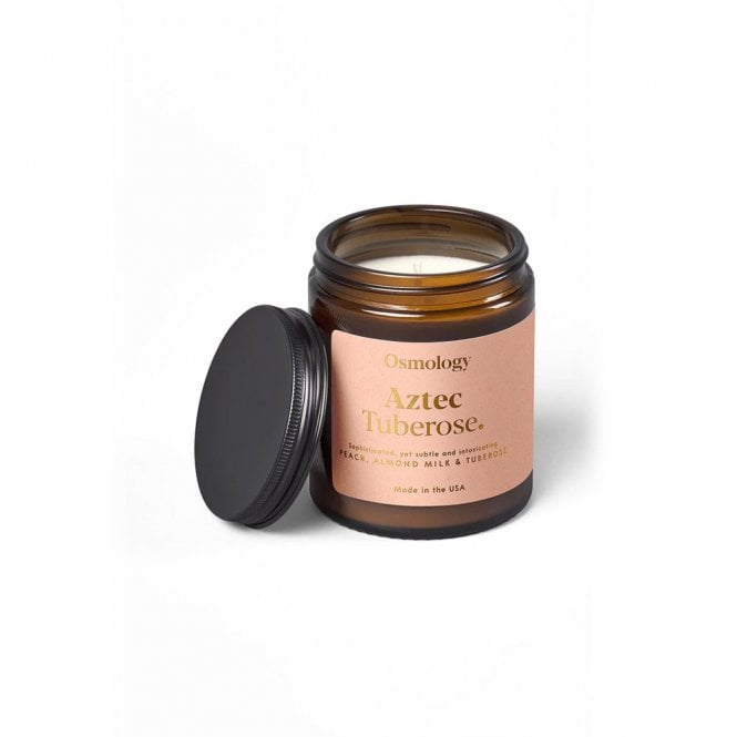 Osmology Aztec Tuberose Jar Candle - Peach, Almond Milk & Tuberose