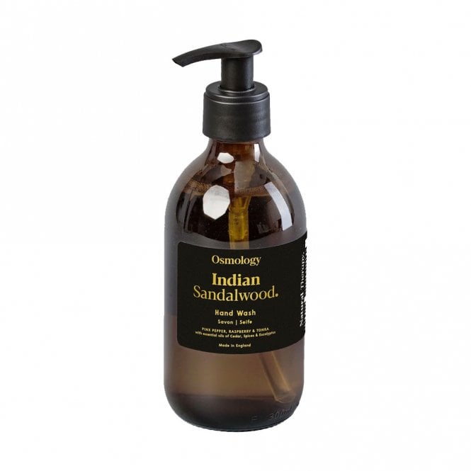 Osmology Indian Sandalwood Hand & Body Wash - Pepper, Raspberry & Tonka