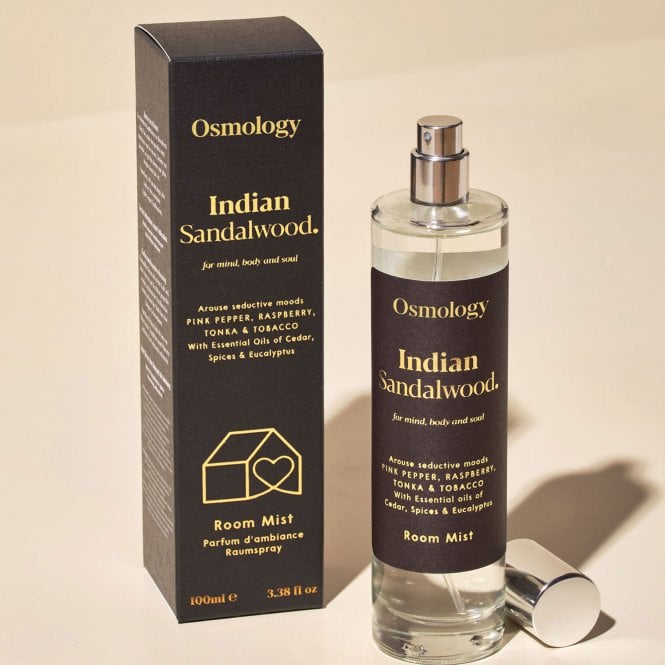 Osmology Indian Sandalwood Room Mist - Pepper, Raspberry & Tonka