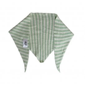 Mynte Stripe Green Triangle Scarf