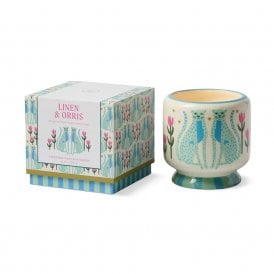 Blue Cheetahs Linen & Orris Soy Wax Candle