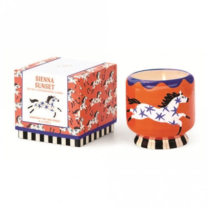 Paddywax Horse Sienna Sunset Soy Wax Candle