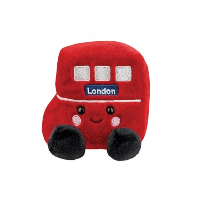 Palm Pals Bertie Red Bus Soft Toy