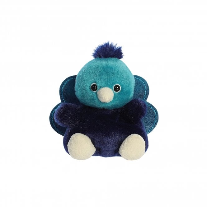 Palm Pals Elton Peacock Soft Toy