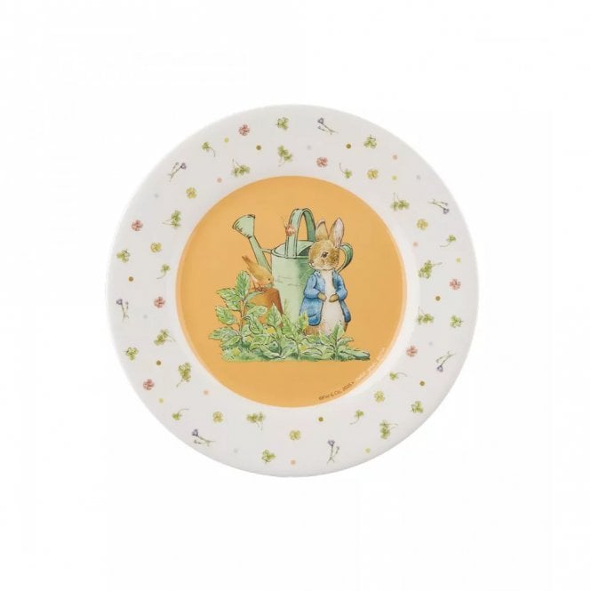 Petit Jour Apricot Peter Rabbit Dessert Plate