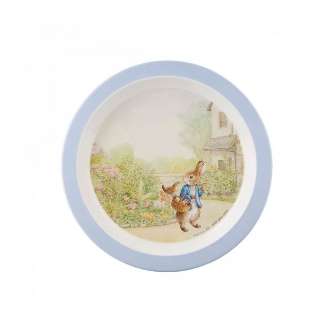 Petit Jour Baby Blue Peter Rabbit Plate