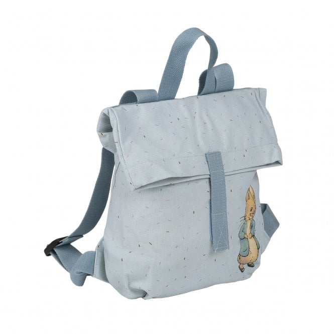 Petit Jour Peter Rabbit Blue Mini Messenger Backpack