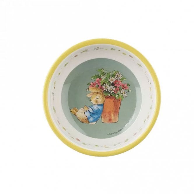 Petit Jour Peter Rabbit Flowerpot Bowl - Yellow