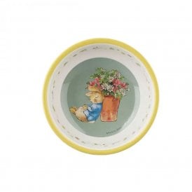 Peter Rabbit Flowerpot Bowl - Yellow