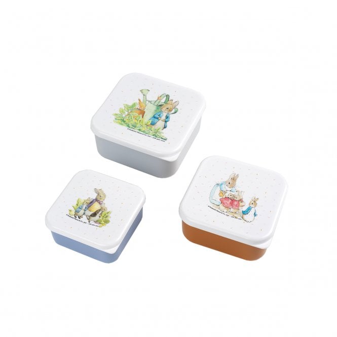 Petit Jour Peter Rabbit Set of 3 Lunch Boxes
