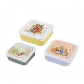 Peter Rabbit Set of 3 Lunch Boxes