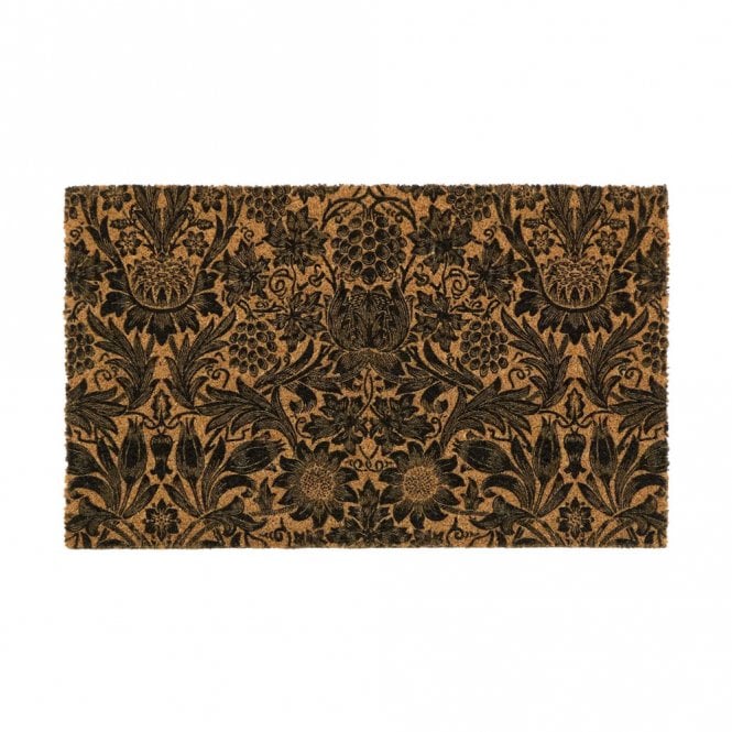 Phoenox Textiles Morris & Co. Sunflower Coir Washable Doormat