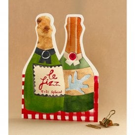Le Fizz Cut Out Card