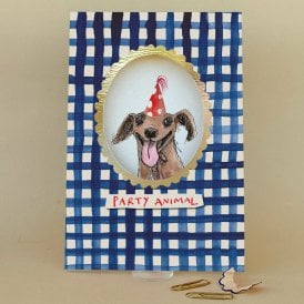 Party Animal Framed Card
