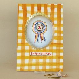 Superstar Framed Card