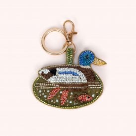 Duck Beaded Keyring