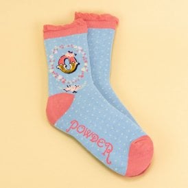 O Alphabet Ankle Socks