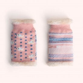Westie Wrist Warmers - Candy
