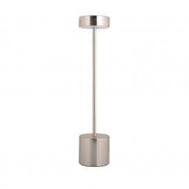 Ganar Brushed Nickel LED Table Lamp