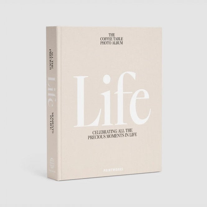 Printworks Life Large Photo Album - Beige