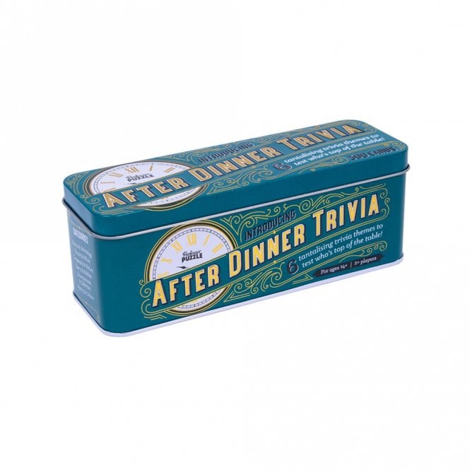 Professor Puzzle After Dinner Trivia Tin