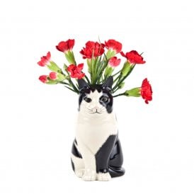 Barney Cat Small Flower Vase