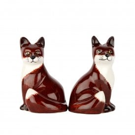 Fox Salt and Pepper Shakers