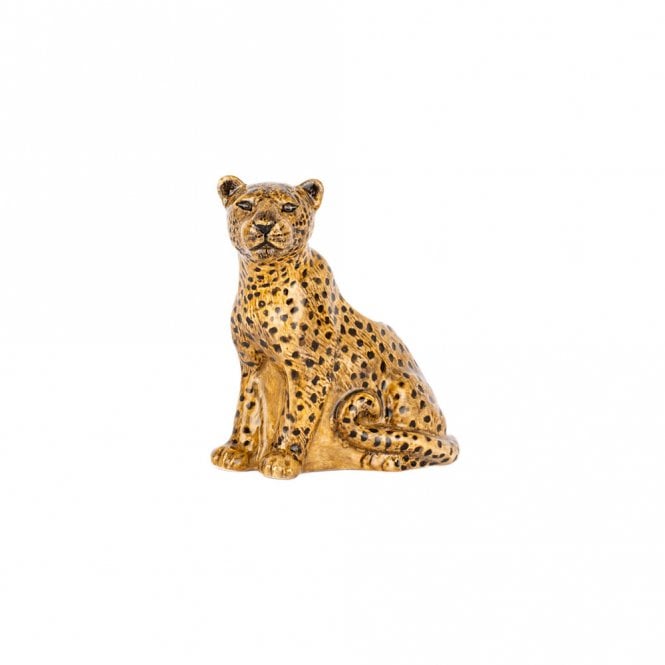 Quail Ceramics Leopard Bud Vase
