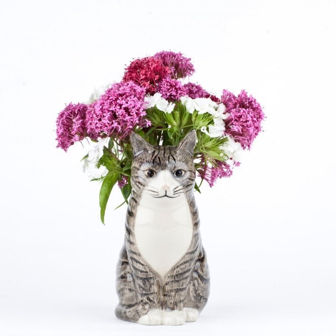 Quail Ceramics Millie Cat Small Flower Vase