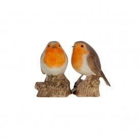 Robin Salt and Pepper Shakers