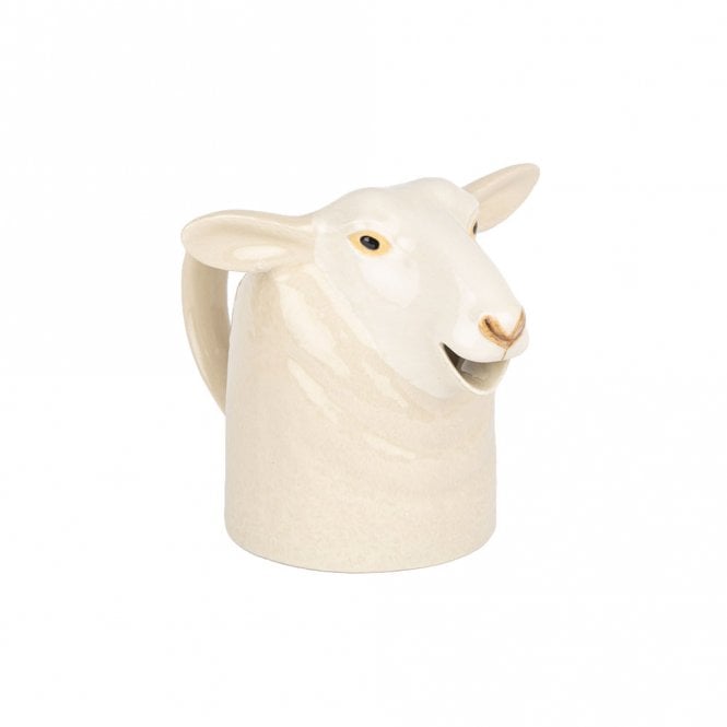 Quail Ceramics White Suffolk Sheep Jug